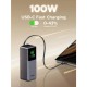 Prenosna baterija Powerbank Ugreen 55987B, 20.000mAh, 165W, z zaslonom