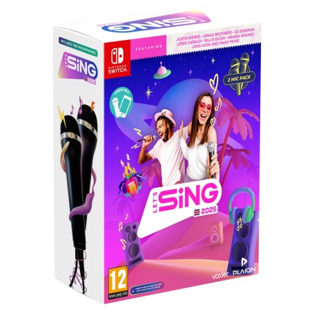 Igra Lets Sing 2025 - Double Mic Bundle (Nintendo Switch)