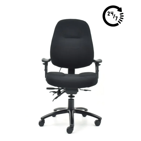 Pisarniški stol Ergovision Max Pro, črn