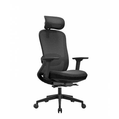 Pisarniški stol Ergovision Massage Pro, črn