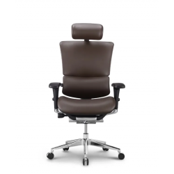 Pisarniški stol Ergovision SMART DELUXE, temno rjav