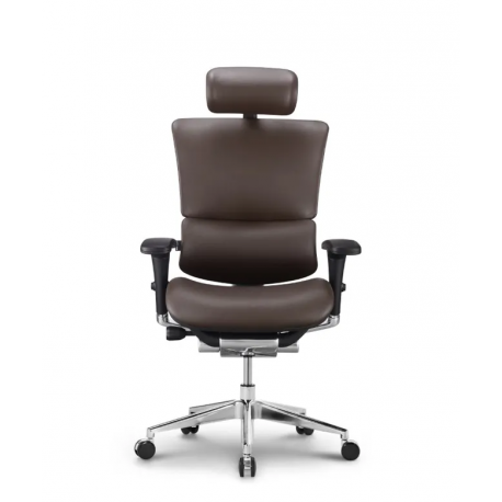 Pisarniški stol Ergovision SMART DELUXE, temno rjav