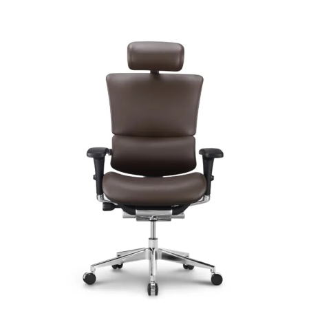 Pisarniški stol Ergovision SMART DELUXE, temno rjav