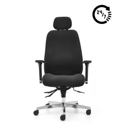 Pisarniški stol Ergovision Hercules, črn