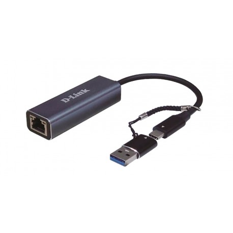 Mrežni adapter D-Link DUB-2315, USB-C/A na RJ45 (2.5 Gb)