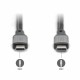 Kabel Digitus USB 4.0 C-C 8K 60Hz 100W črn, 3m