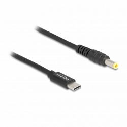 Kabel Delock USB-C napajalni za prenosnik 60W DC 5,5 fi x 2,5mm 1,5m