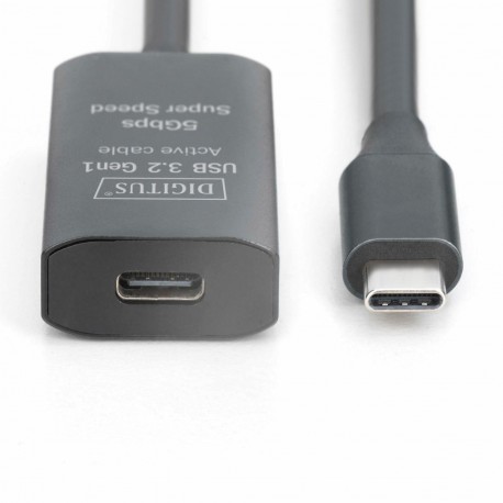 Podaljšek Digitus DA-73109 USB-C 3.2, 10m