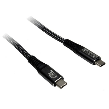 Kabel GOOBAY USB-C/C, 240W, 1,5m, črn