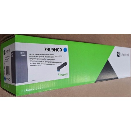 Toner LEXMARK za LEXMARK CX950/CX951, cyan