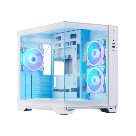 Ohišje Chieftec VISIO WHITE, ATX, belo