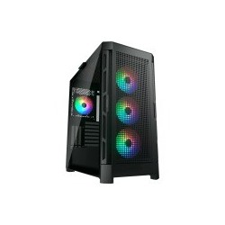 Ohišje COUGAR Airface Pro RGB, Mid Tower, črno
