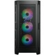 Ohišje COUGAR Airface Pro RGB, Mid Tower, črno
