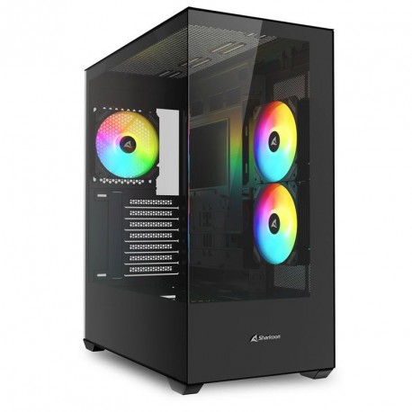 Ohišje Sharkoon SK6, črno
