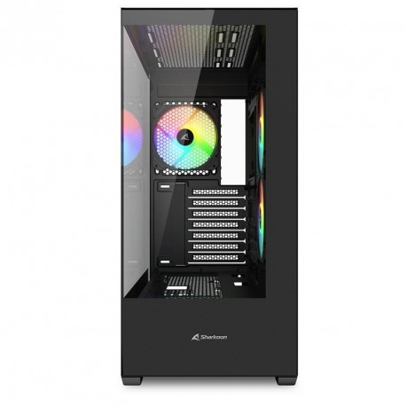 Ohišje Sharkoon SK6, črno