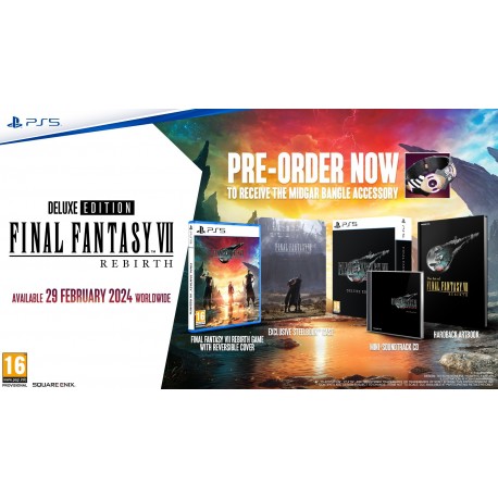 Igra FINAL FANTASY VII REBIRTH - Deluxe Edition (Playstation 5)