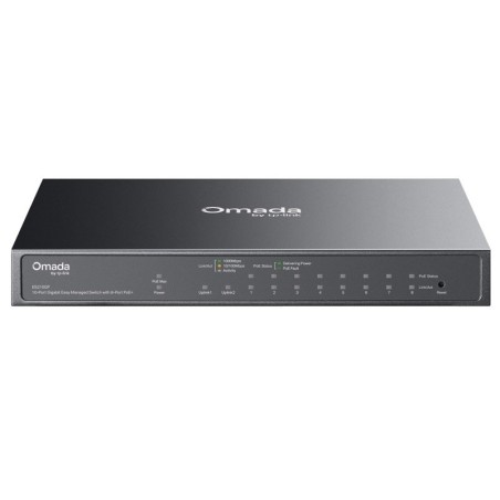 Stikalo (switch) TP-Link Omada ES210GP, 8-port, PoE+, SFP