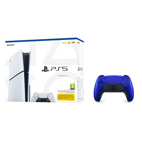 Igralna konzola PlayStation 5 Slim + dodaten DualSense kontroler (c.moder)