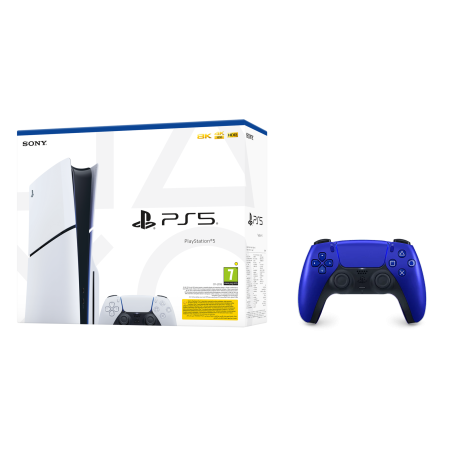 Igralna konzola PlayStation 5 Slim + dodaten DualSense kontroler (c.moder)