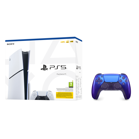 Igralna konzola PlayStation 5 Slim + dodaten DualSense kontroler (c.indigo)