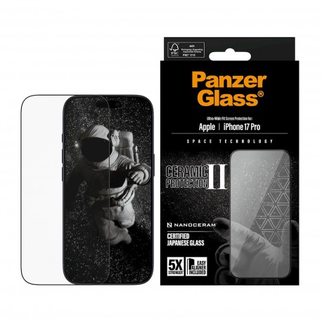 Zaščitno steklo Ceramic UWF Panzerglass IPHONE 17 PRO