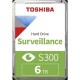 Trdi disk 6TB SATA3 3,5 Toshiba S300 Surveillance