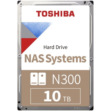 Trdi disk 10TB SATA3 3,5 Toshiba N300 NAS CMR