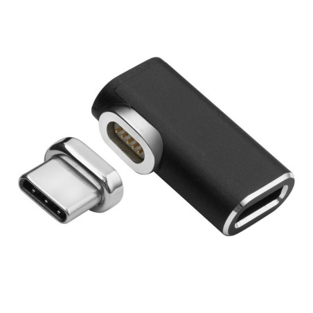 Adapter MicroConnect Magnetic USB-C, 90°
