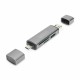 Čitalec kartic DIGITUS USB 3.0 in TIP-C zunanji dongle DA-70886