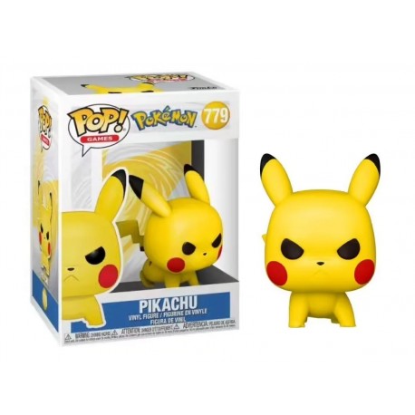 Figura FUNKO POP GAMES: POKEMON - PIKACHU (ATTACK STANCE)