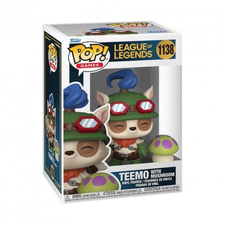 Figura FUNKO POP & BUDDY: LEAGUE OF LEGENDS - TEEMO WITH SHROOM
