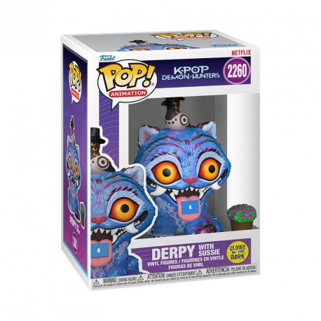 Figura FUNKO POP ANIMATION: KPOP DEMON HUNTERS - DERPY WITH SUSSIE GLOW
