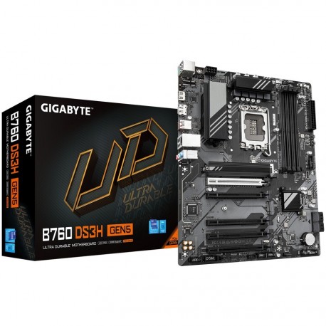 Matična plošča GIGABYTE B760 DS3H GEN5, DDR5, LGA1700, ATX