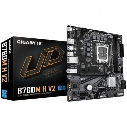 Matična plošča GIGABYTE B760M H V2, DDR5, LGA1700, mATX