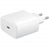 Adapter hitri Samsung + kabel type-C to type-C 45W bel