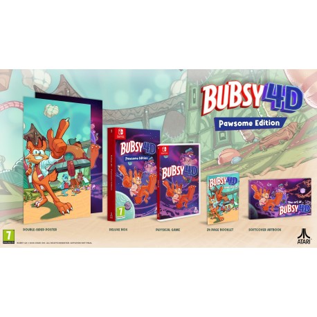 Igra Bubsy 4D - Pawsome Edition (Nintendo Switch)