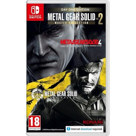 Igra Metal Gear Solid: Master Collection Volume 2 - Day One Edition (Switch)