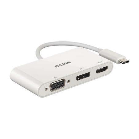 Adapter D-Link DUB-V310, USB-C, HDMI / VGA / DisplayPort