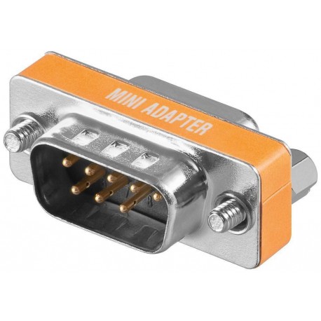 Adapter MicroConnect Mini Gender DB9 nul-modem