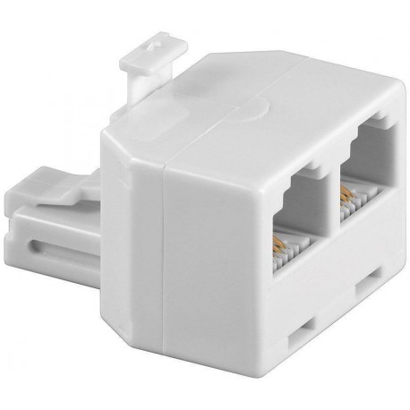Adapter MicroConnect RJ11 - 2xRJ11