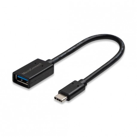 Adapter MicroConnect USB-C na USB-A, 0.2m