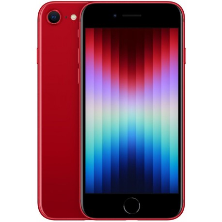 Pametni telefon Apple iPhone SE 2022, 128GB, rdeč