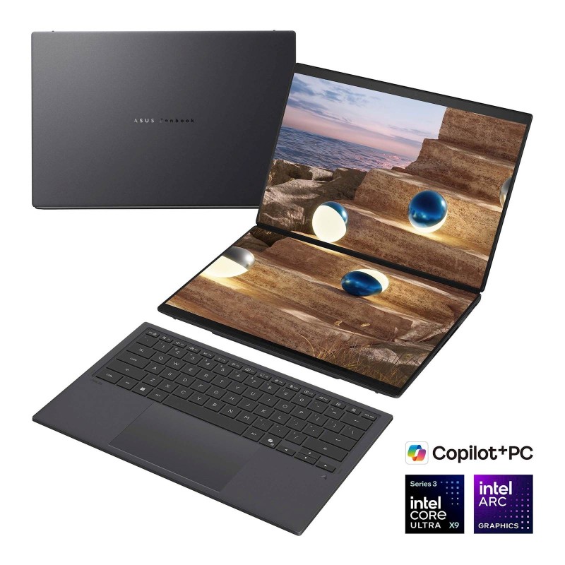 Prenosnik ASUS Zenbook Duo UX8407AA-SN094X UX9-388H, 32GB, 2TB, W11P