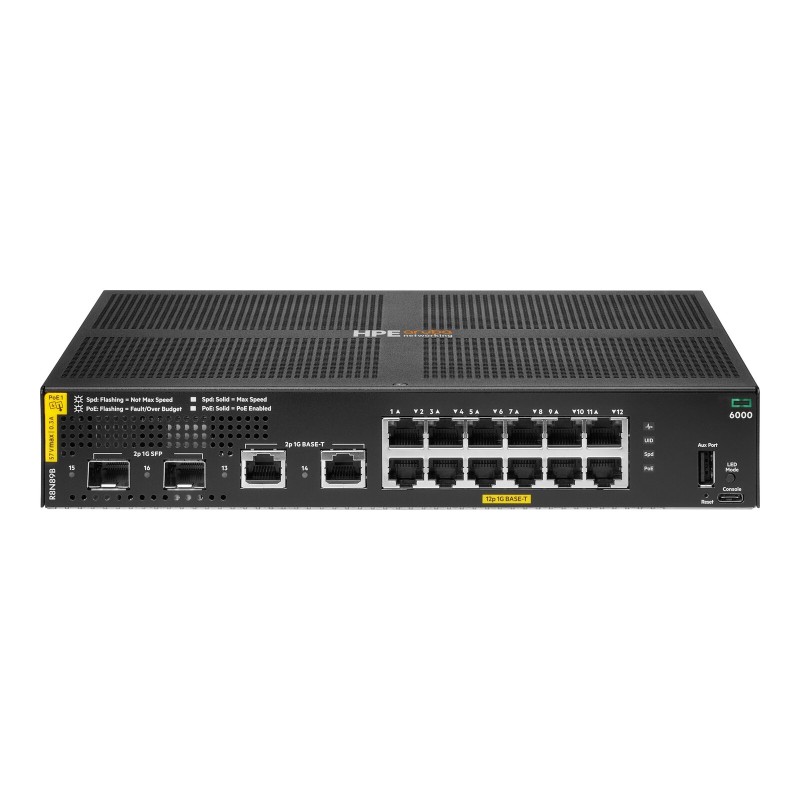 Stikalo (switch) HPE Aruba Networking CX 6000, 24-port, SFP