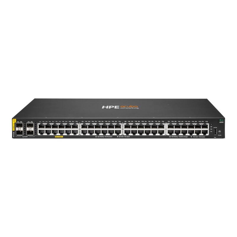 Stikalo (switch) HPE Aruba Networking CX 6000, 48-port, PoE+, SFP