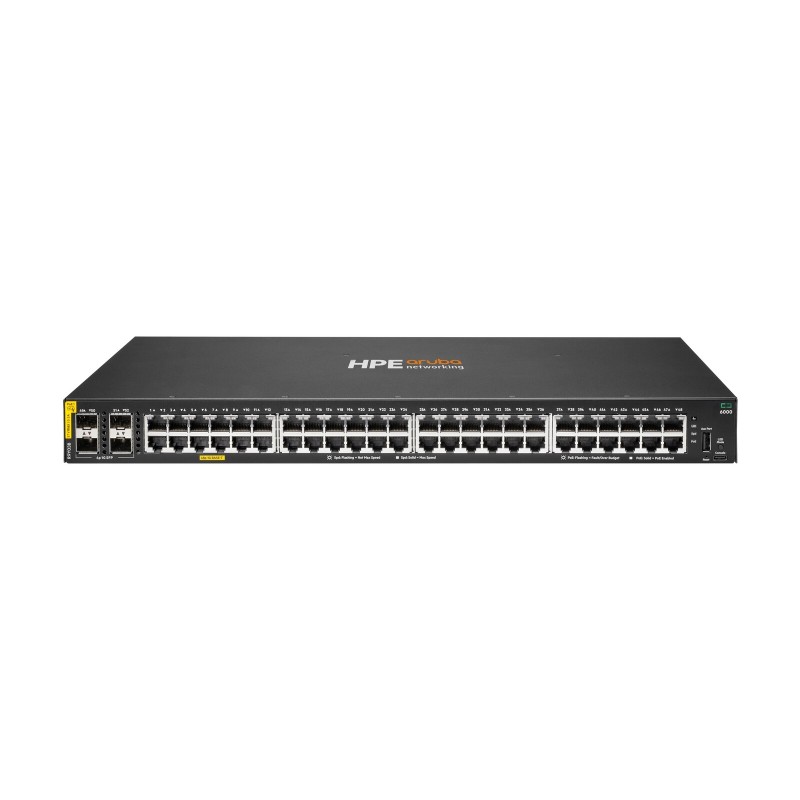Stikalo (switch) HPE Aruba Networking CX 6000, 48-port, PoE+, SFP