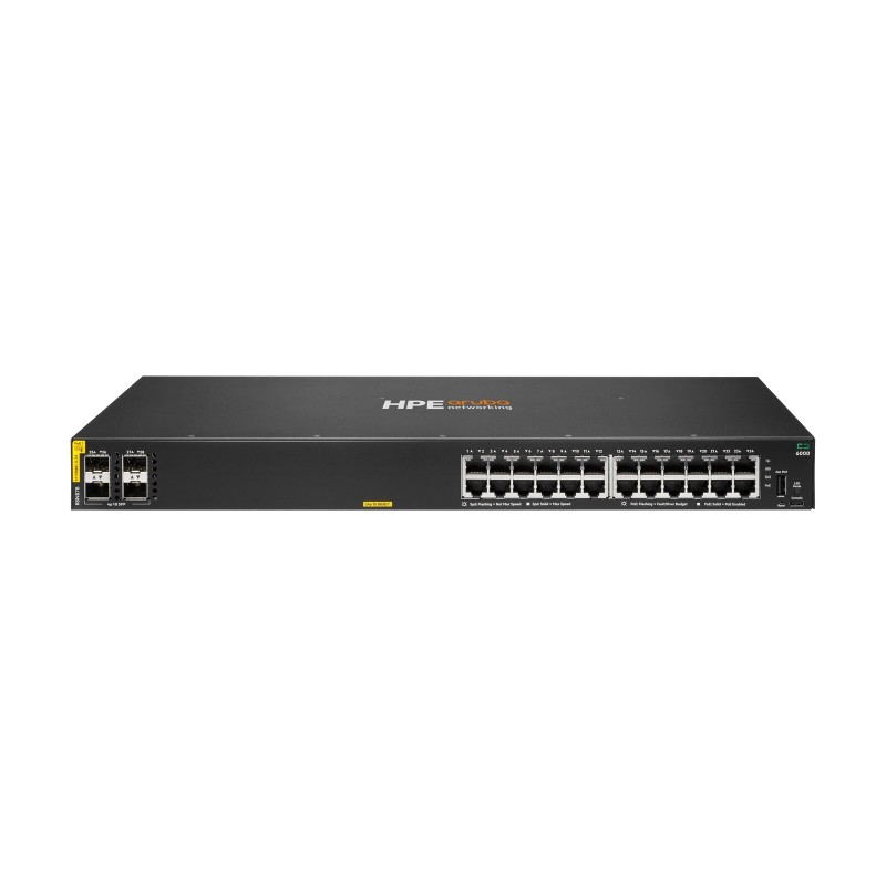 Stikalo (switch) HPE Aruba Networking CX 6000, 24-port, PoE+, SFP