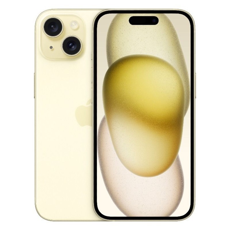 Pametni telefon Apple iPhone 15, 512GB, rumen