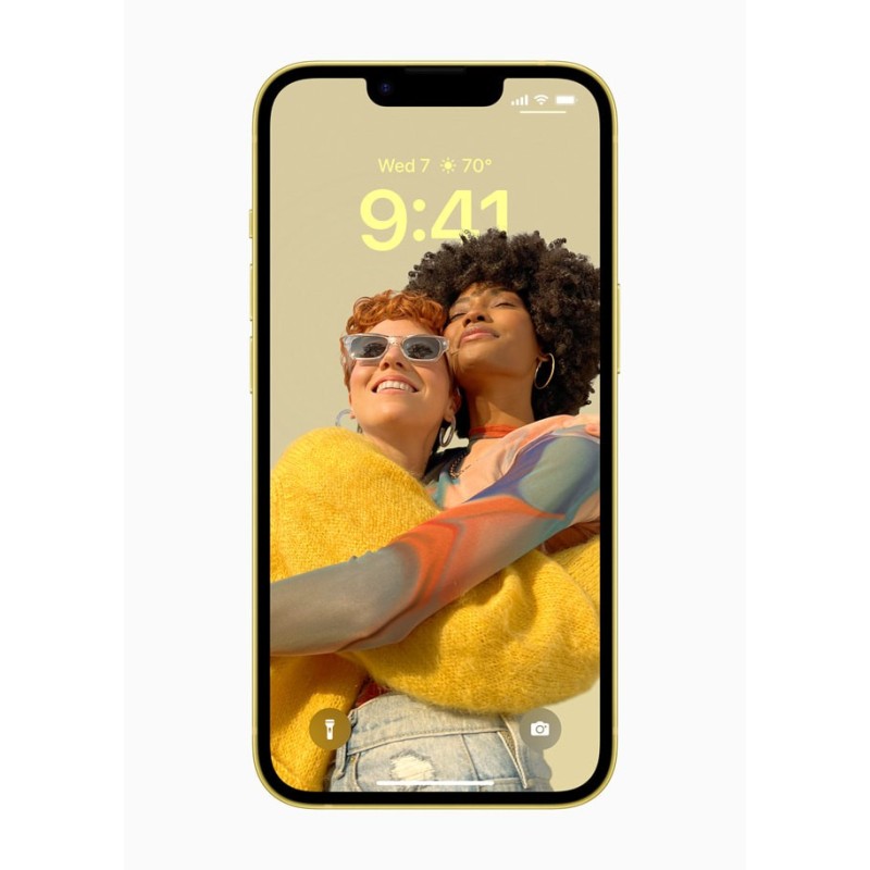 Pametni telefon Apple iPhone 14 Plus, 128GB, rumen