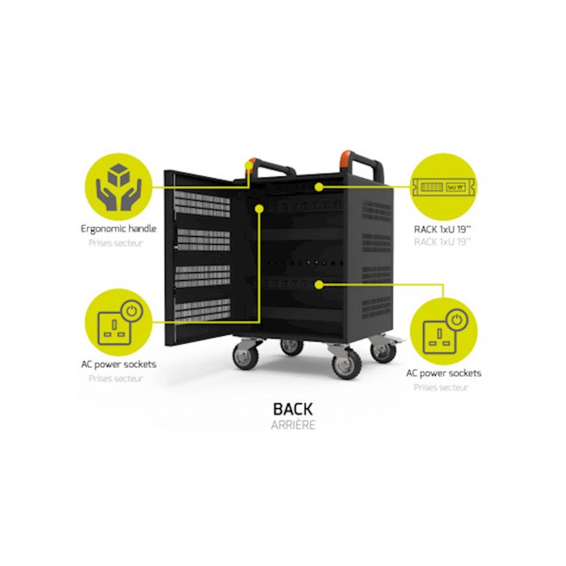 Polnilna postaja PORT za 20 prenosnikov